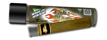Cali-Blaze - Cali Blaze - Blue Muffin 1.2G Glass Tip Resin Infused Donut Main Image