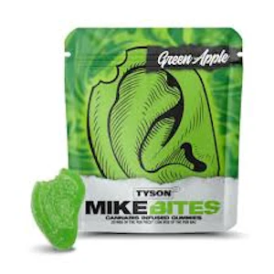 TYSON 2.0 - Tyson 2.0 | Mike Bites (10ct) | Green Apple | 100 mg