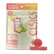 CLSICS Rosin 10pk Gummies Pink Lemon Up