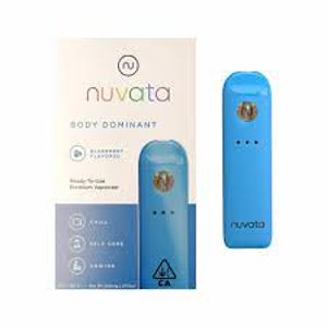 NUVATA - Nuvata | Disposable Pen | Body Dominant Blueberry 9:1 THC:CBD | .5g