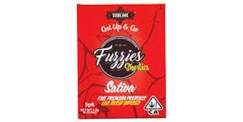 Fuzzies - Shorties Live Resin 0.7g PR 5 Pack - Sativa - Tangelo Sunrise