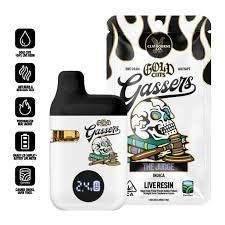 Claybourne Gold Cuts Live Resin Gassers AIO 1g The Judge
