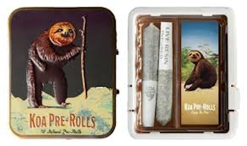 Koa - Koa Infused 2pk Prerolls .7g Strawberry Cough