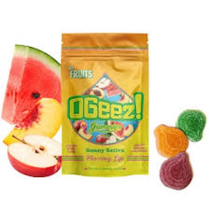 OGEEZ - OGeez! | Gummies 10ct | The Fruits: Sunny Sativa | 100mg