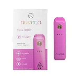 NUVATA - Nuvata | Disposable Pen | Full Body Wild Grape 9:1 THC:CBD  | .5g