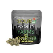 Sour Family Farm | Flower | Sour Diesel | 3.5g