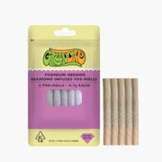 Green Line Infused 5pk Prerolls 3.5g Ice Cream Cake
