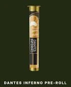 Golden Garden Pre Roll Dante's Inferno 1g