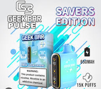 Geek Bar - Geek Bar Pulse 15K Drop Sour Savers