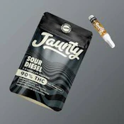 Jaunty Sour Diesel Vape Cartridge 1g Distillate