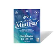 Grön 1:1:1 Dark Chocolate w/ Vanilla Bean Sea Salt - Sleepy Indica