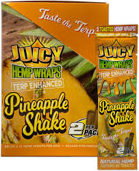 Juicy Hemp Wraps Pineapple Shake