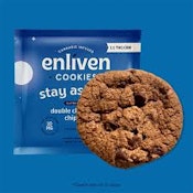 Enliven | Cookies (1ct) | Double Chocolate Chipzzz (1ct) | Stay Asleep 1:1 THC:CBN | 10mg