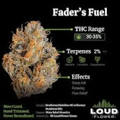 MI Loud - Faders Fuel (Indica) Prepacked Flower - 3.5g