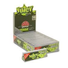 Juicy Jay 1 1/4 Super Fine Green Leaf Rolling Papers