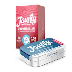 JAUNTY - Jaunty - Strawberry jam - 100mg - Live Rosin edibles