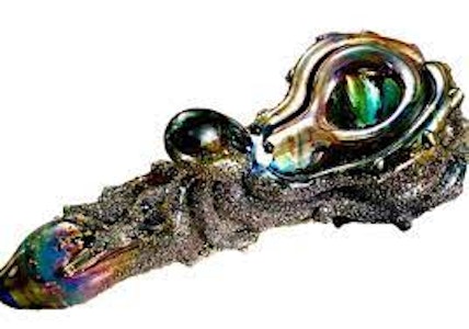 Accessories - 6" Metallic KRAKEN Hand Pipe