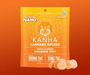 KANHA - KANHA | Gummies (10 ct) | Sativa Tangerine Twist  | 100mg