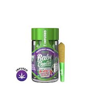 JEETER - Jeeter Baby Infused 5pk Prerolls 2.5g Grapefruit Romulan