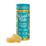 Good Tides | Solventless Hash Rosin Gummies (10ct) | Pineapple | 100 mg