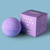 Kush Queen - Sleep Strawberry Bliss Bath Bomb