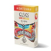 CLSICS Live Rosin Cartridge 1g Sativa Blue Crack