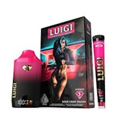 Luigi Sour Cran Smash ALL IN ONE (I) 1g and Sour Cran Smash Infused preroll 0.5g combo pac