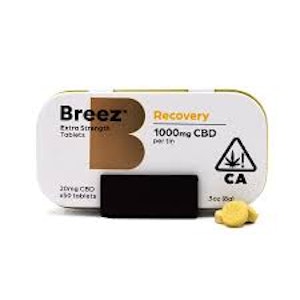 BREEZ - Breez - Edibles - Tablets - Recovery - 1000MG