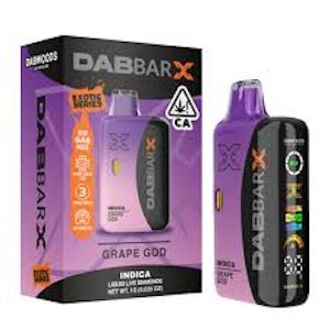 DABWOODS - Dabwoods - 1g DabBar X - Grape God