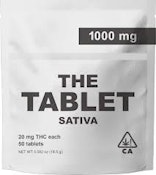 The Tablet 1000mg | Sativa 20mg (50ct)