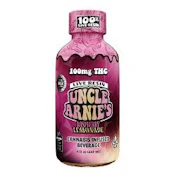 Uncle Arnie's xT Beverage 8oz 100% Live Resin Raspberry Lemonade 100mg Grape