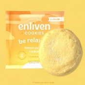 Enliven | Cookies (1ct) | Lemon Sugar 1:1 THC:CBD  | 10mg