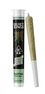 QUIET KINGS - Quiet Kings Infused Preroll 1g Pina Colada