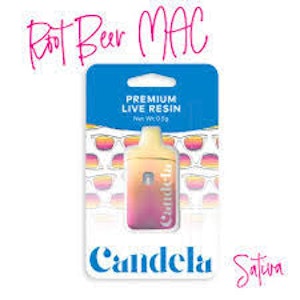 Candela - Candela | Live Resin Disposable Pen | Root Beer MAC | 0.5g