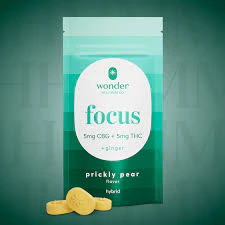 * Wonder Wellness Co. - Wonder | Gummies (20ct) | Focus Prickly Pear 1:1 CBG | 100mg Main Image