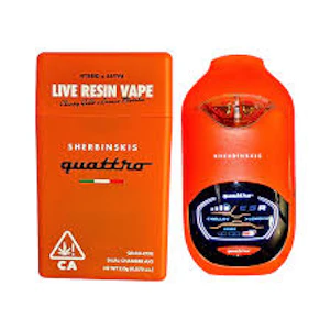 Sherbinskis - [Sherbinskis] Quattro AIO - 1g - Lemon Taffy x Strawberry Mochi (S)