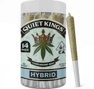 Quiet Kings 14pk Prerolls 7g Sugar Lime Cookies