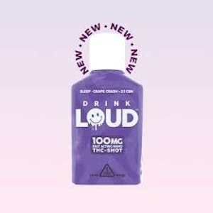 ROVE - Drink Loud | 1.8 OZ | Grape Crash 2:1 CBN:THC | 100mg