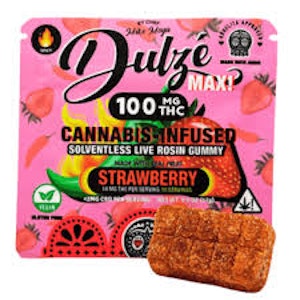 Dulze - Dulze Rosin Gummy Strawberry