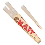 RAW Cone Organic Hemp 1-1/4 6 Pack