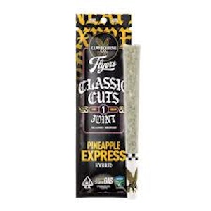 CLAYBOURNE CO. - Claybourne Classic Cut 1g Preroll Pineapple Express