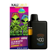 THE FIGHT SMOKER'S CLUB - Kali Gold - Disposable - Live Resin - Alien OG - 1g Main Image