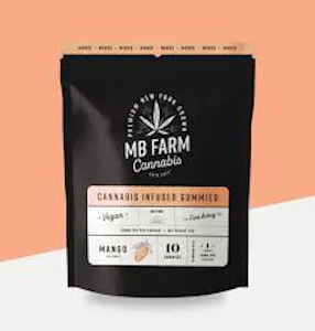 MB Farms - MB Farms - Mango Gummies 10pk - 100mg THC