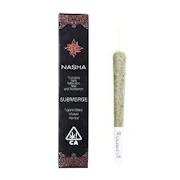 Nasha Hash Infused Preroll 1g Pinnacle x Strawberry Banana