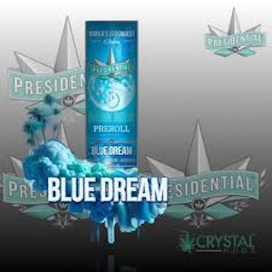 PRESIDENTIAL - Presidential Infused Preroll 1g Blue Dream
