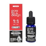 Care By Design - Tincture - 1:1 Max CBD + Higher THC - 15mL