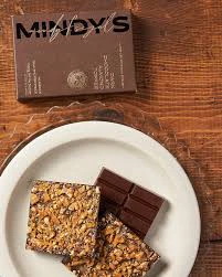 MINDY'S - Mindy's  | Chocolate Bar | Dark Chocolate Almond Toffee | 100mg Main Image