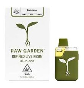 RAW GARDEN - Raw Garden Refined Live Resin AIO 1g OG Squeeze