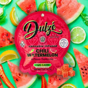 Dulze - Dulze Microdose 50pk Gummies Chili Watermelon