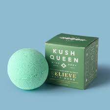 Kush Queen - Relieve Lemon OZ Kush Bath Bomb